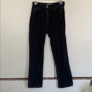 Pacsun women’s black mom jeans size 25
